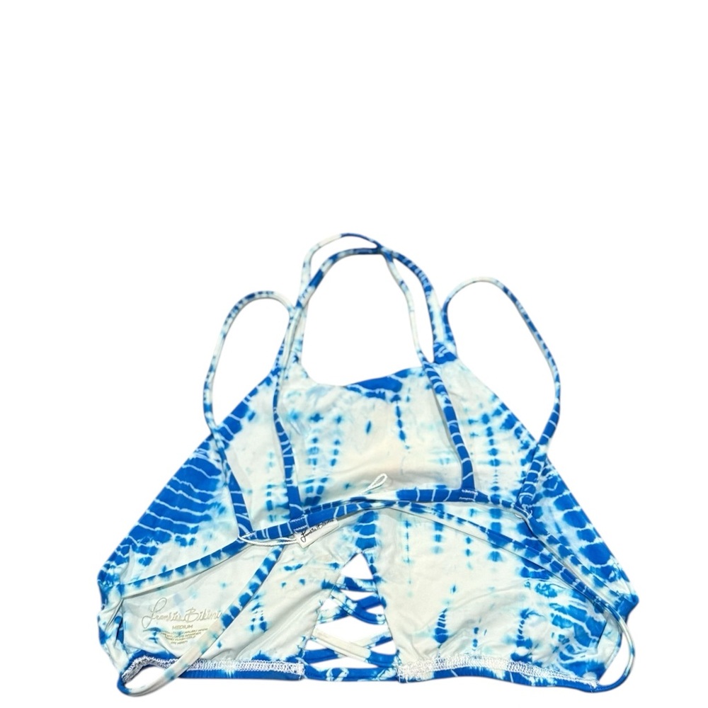 NEW FRANKIE’S BIKINIS Marley Blue Crush Tie Dye Bikini Swim Set - Picture 5 of 9